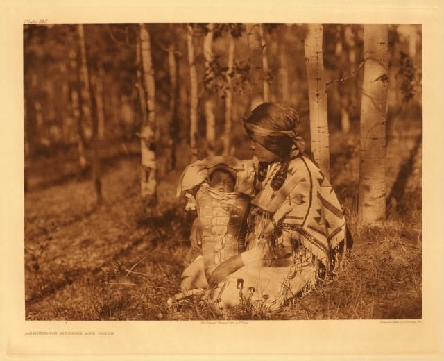 Assiniboin Mother and Child