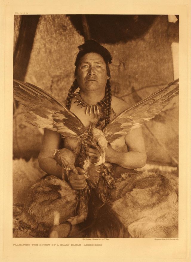 Placating the Spirit of a Slain Eagle - Assiniboin