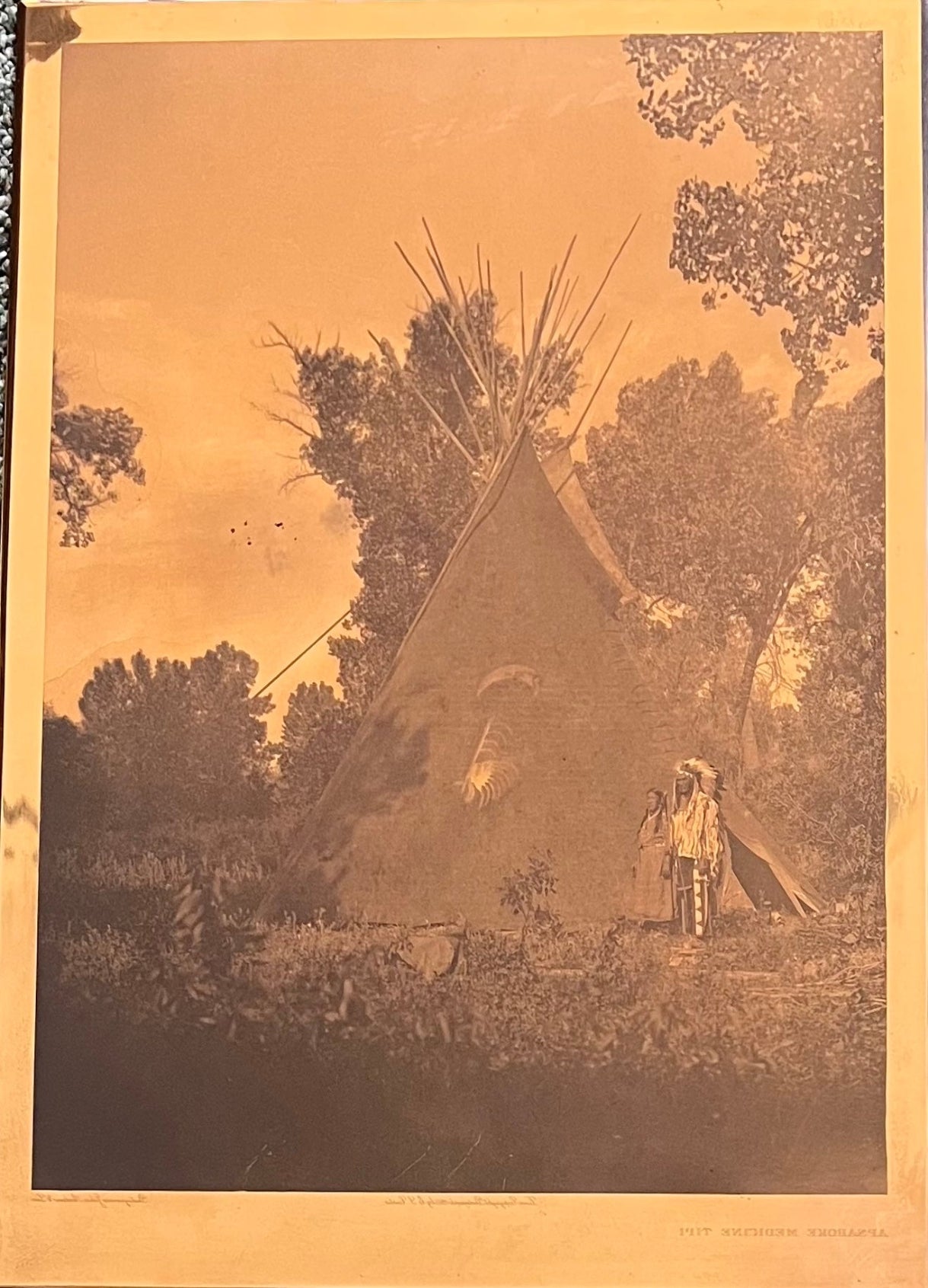 Apsaroke Medicine Tipi