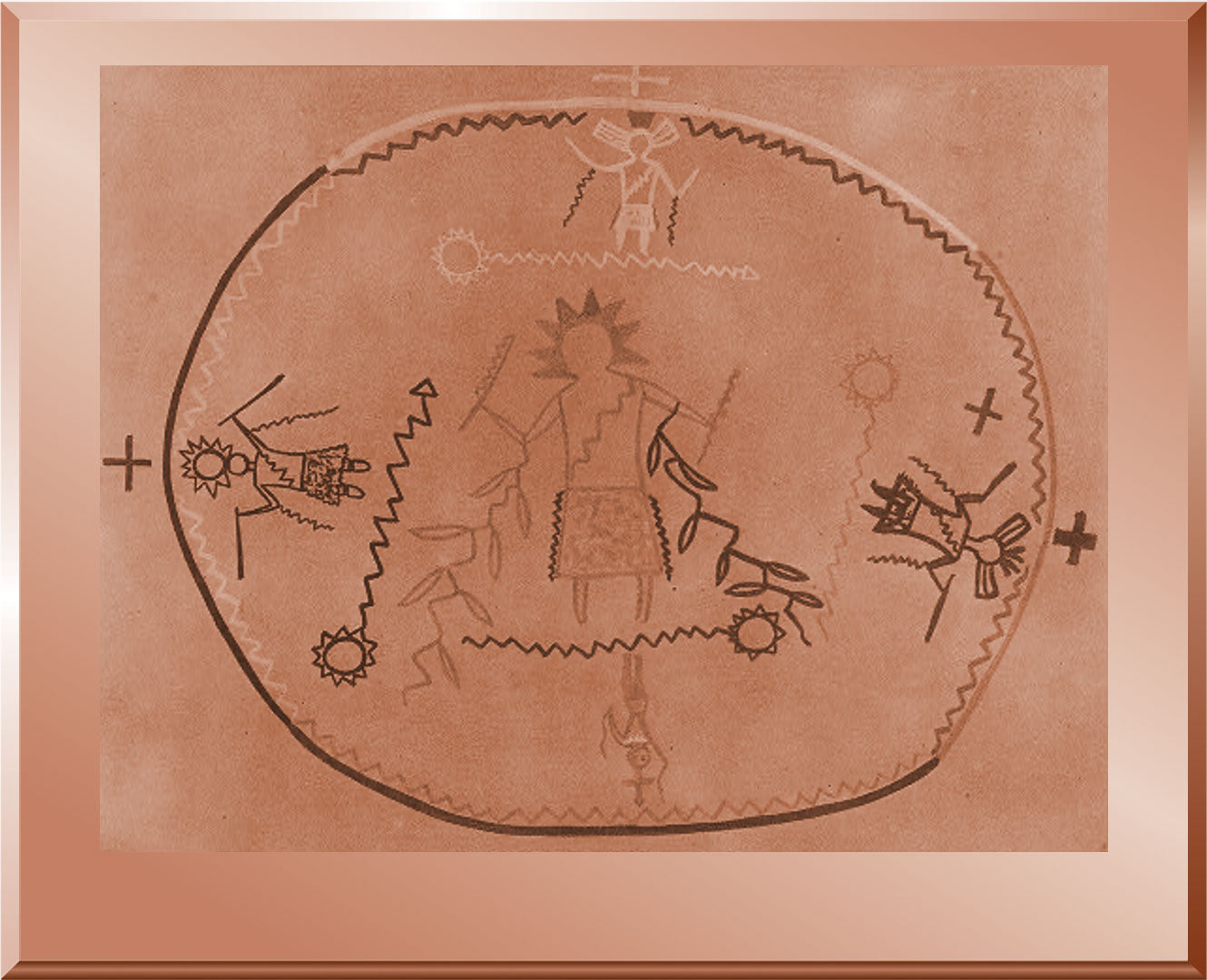 Sand Mosaic - Apache