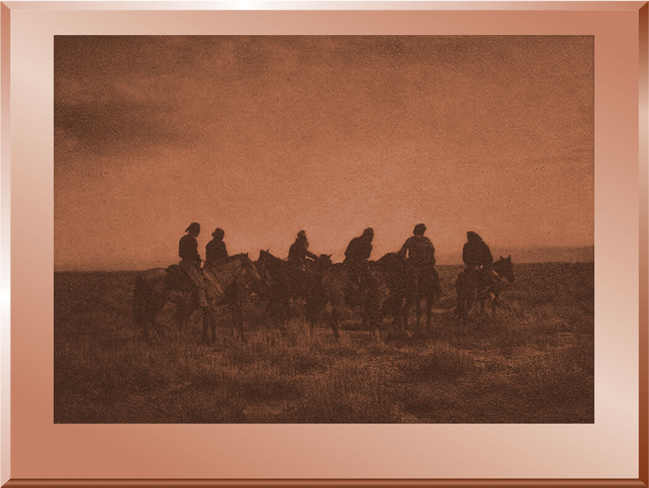 Evening in the Desert - Navaho