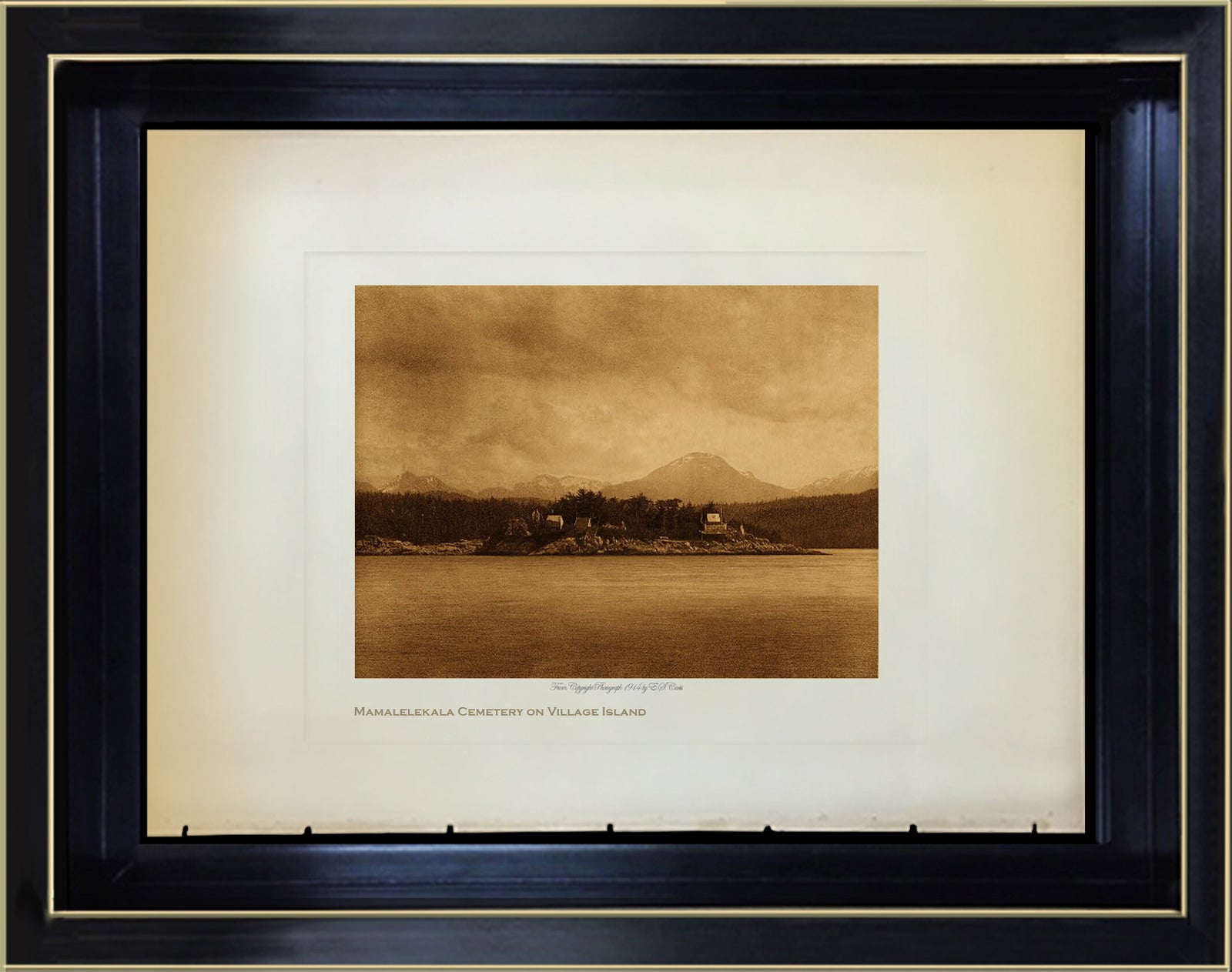 Mamalelekala Cemetery on Village Island