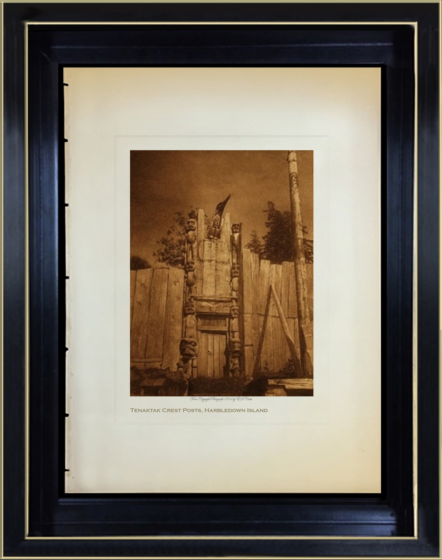 Tenaktak Crest Posts, Harbledown Island