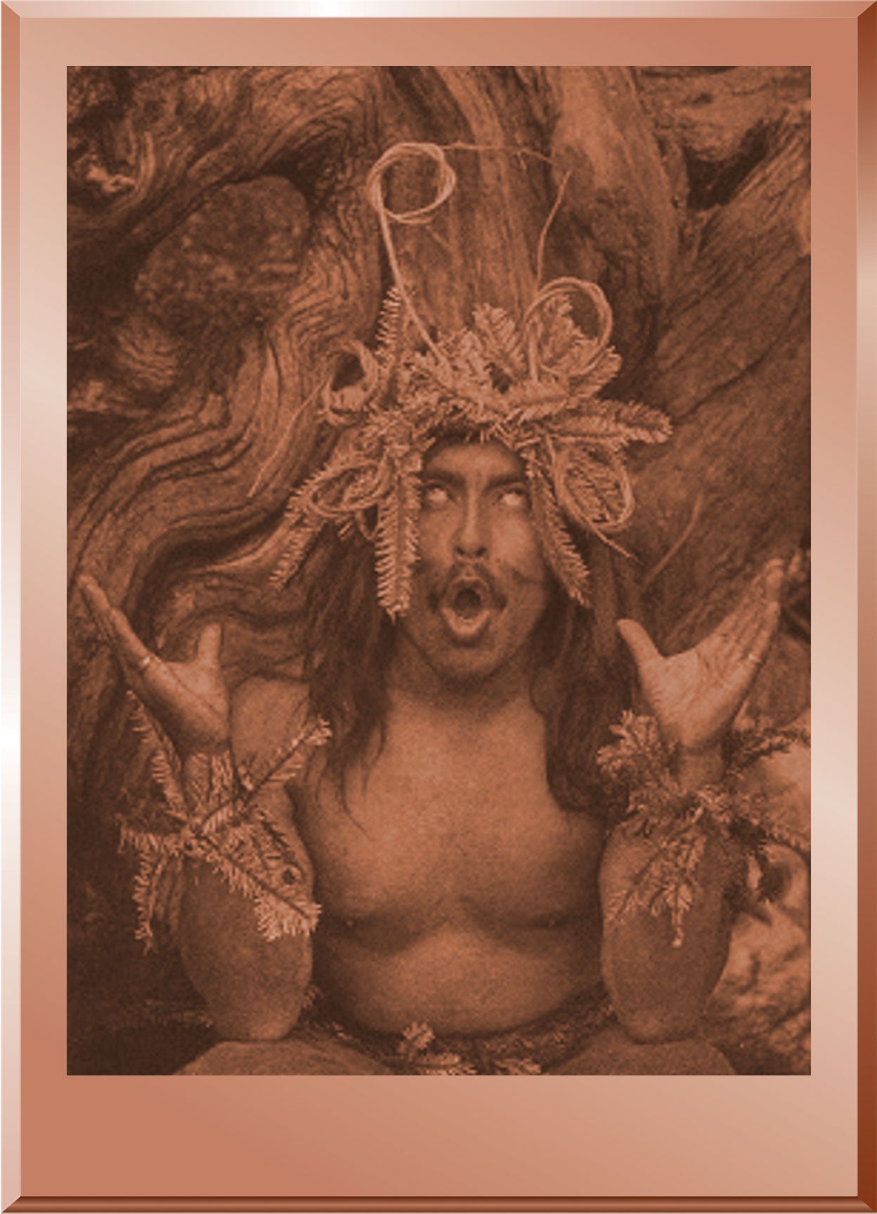 Hamatsa Emerging from the Woods - Koskimo