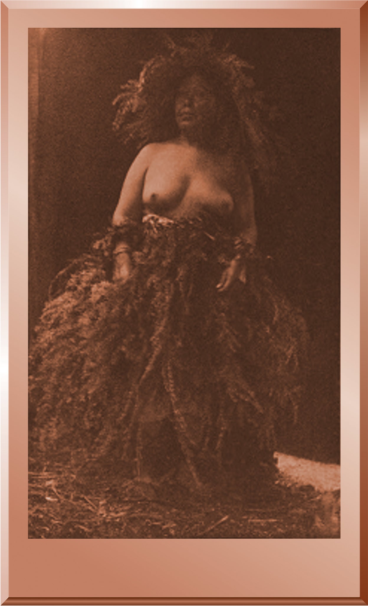 Ceremonial Costume of Hemlock Boughs