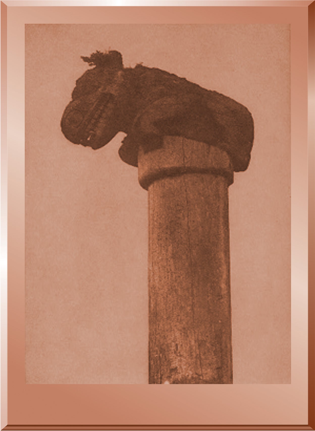 A Bear Totem at Massett