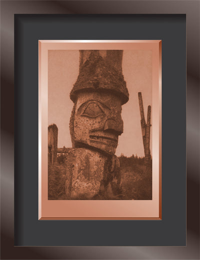 Totem at Yan, Representing a Caucasian