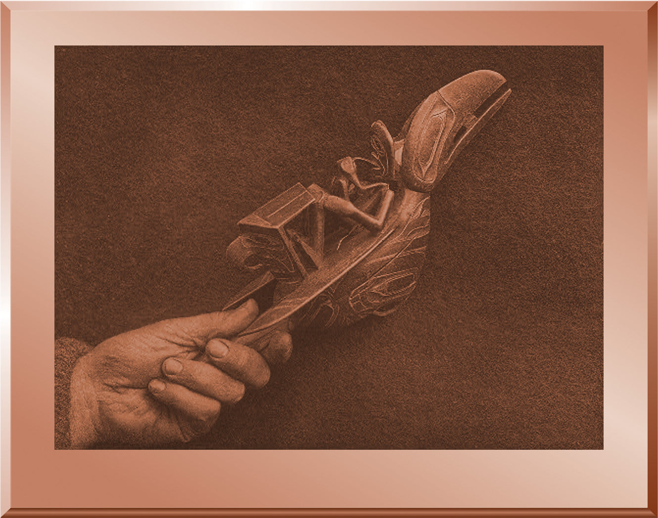 A Haida Shaman's Rattle