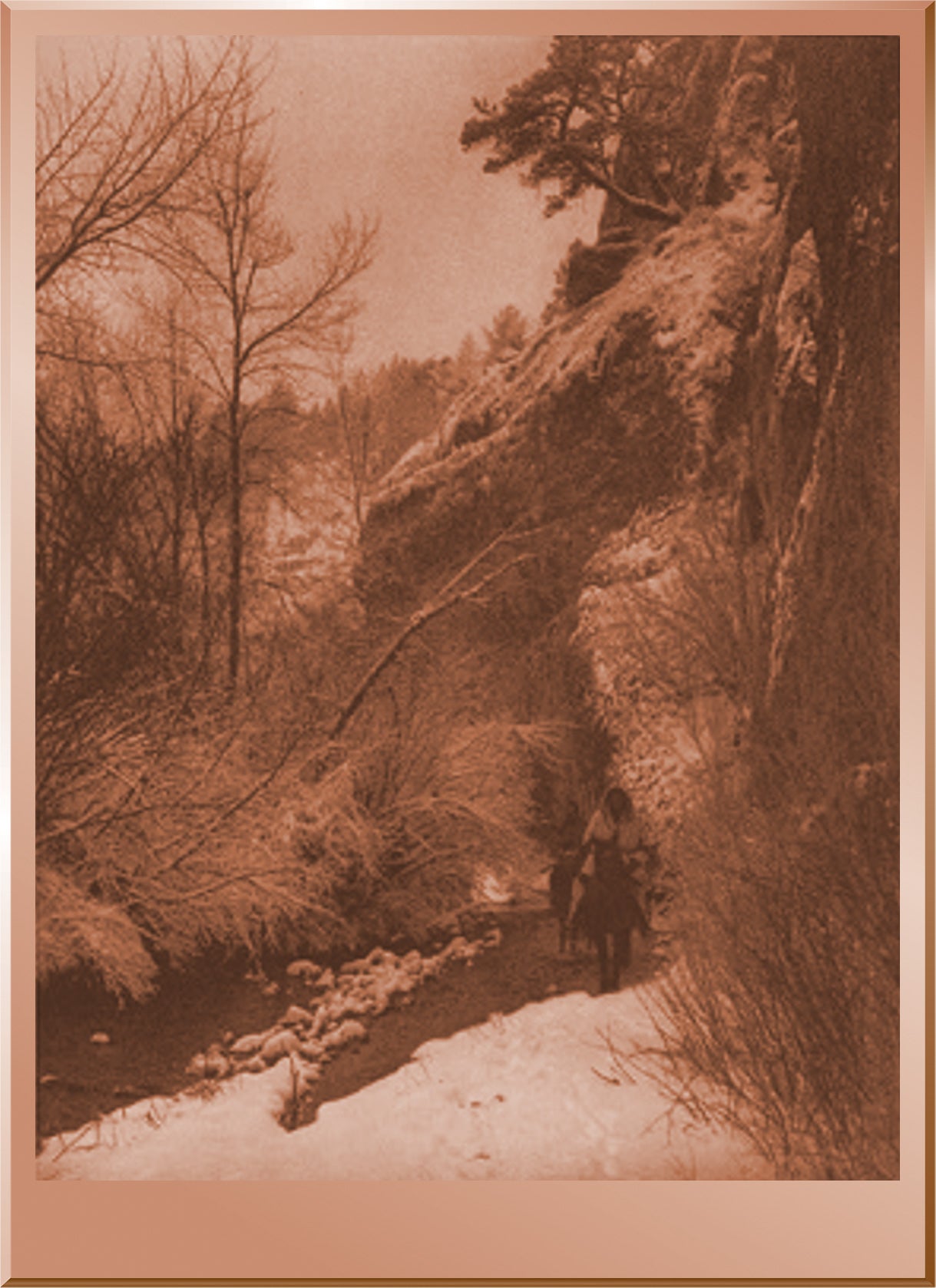 Passing the Cliff -  Apsaroke