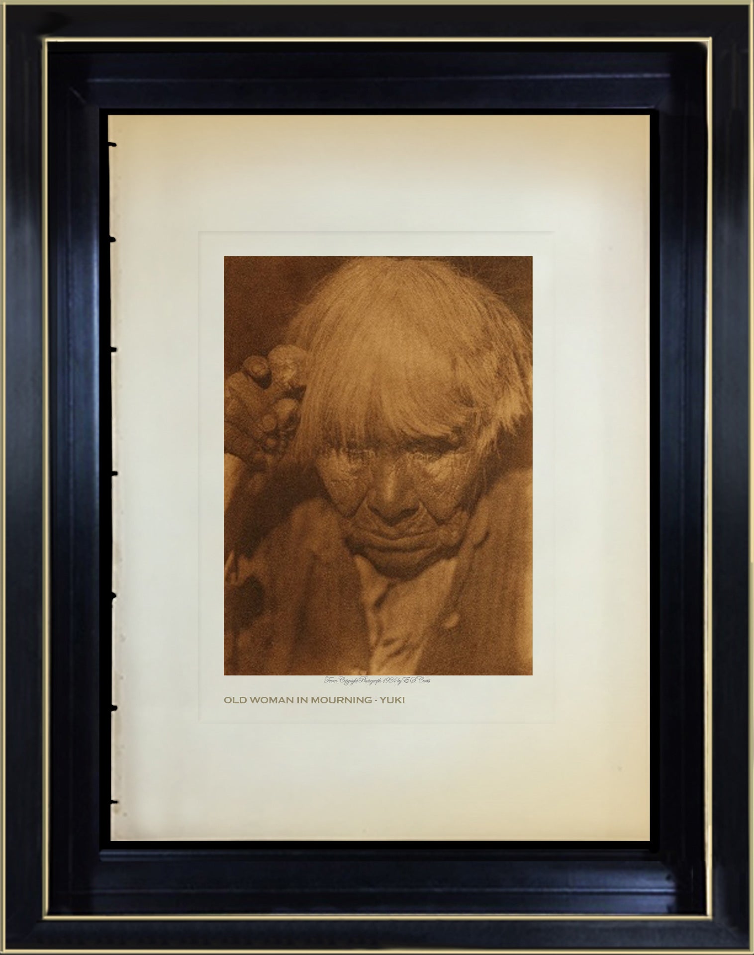 Old Woman in Mourning - Yuki