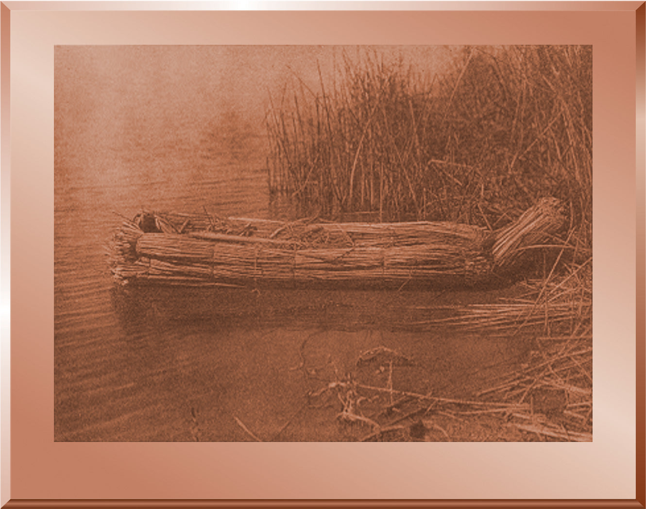 Tule Balsa on Clear Lake