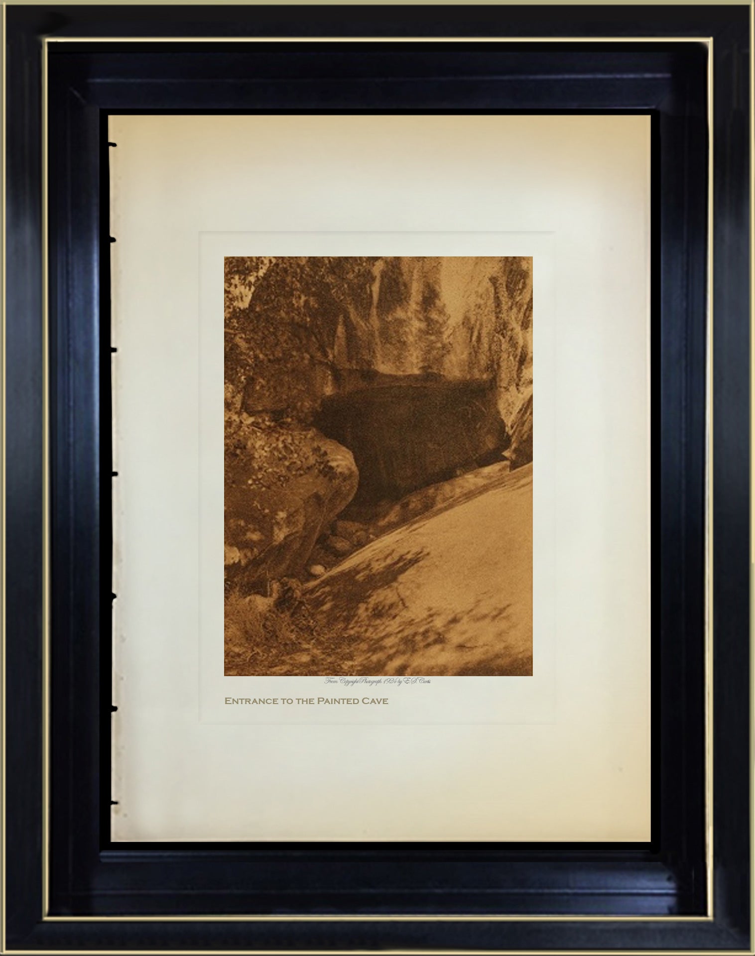 Entrance to the Painted Cave