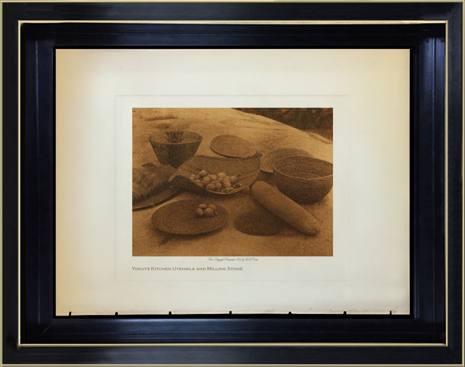 Yokuts Kitchen Utensils and Milling Stone