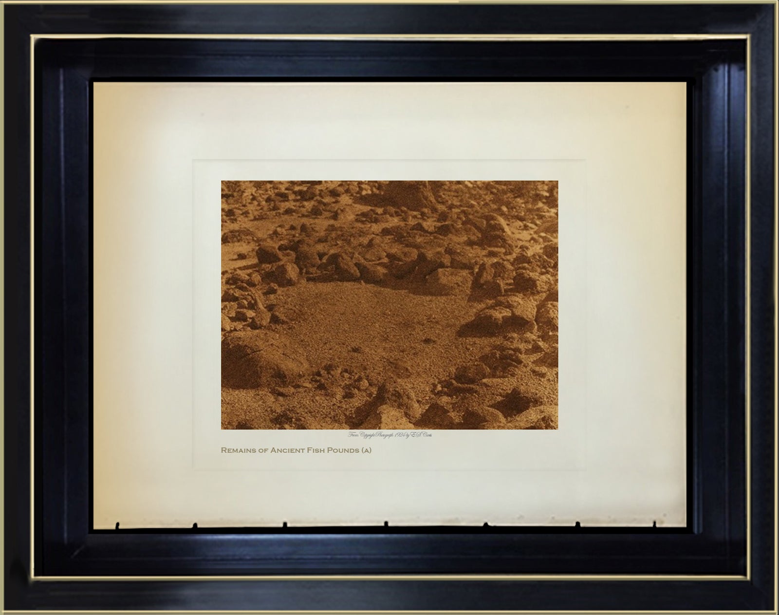 Remains of Ancient Fish Pounds (a)