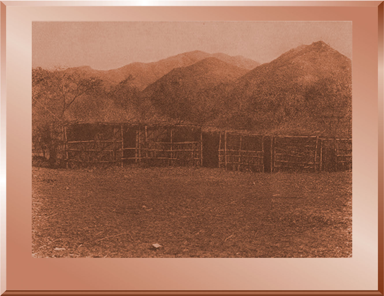 Communal Ceremonial Shelter at Capitan Grande - Diegueño