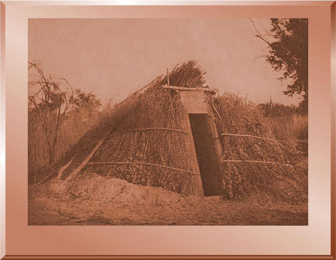 Chemehuevi House on Colorado River