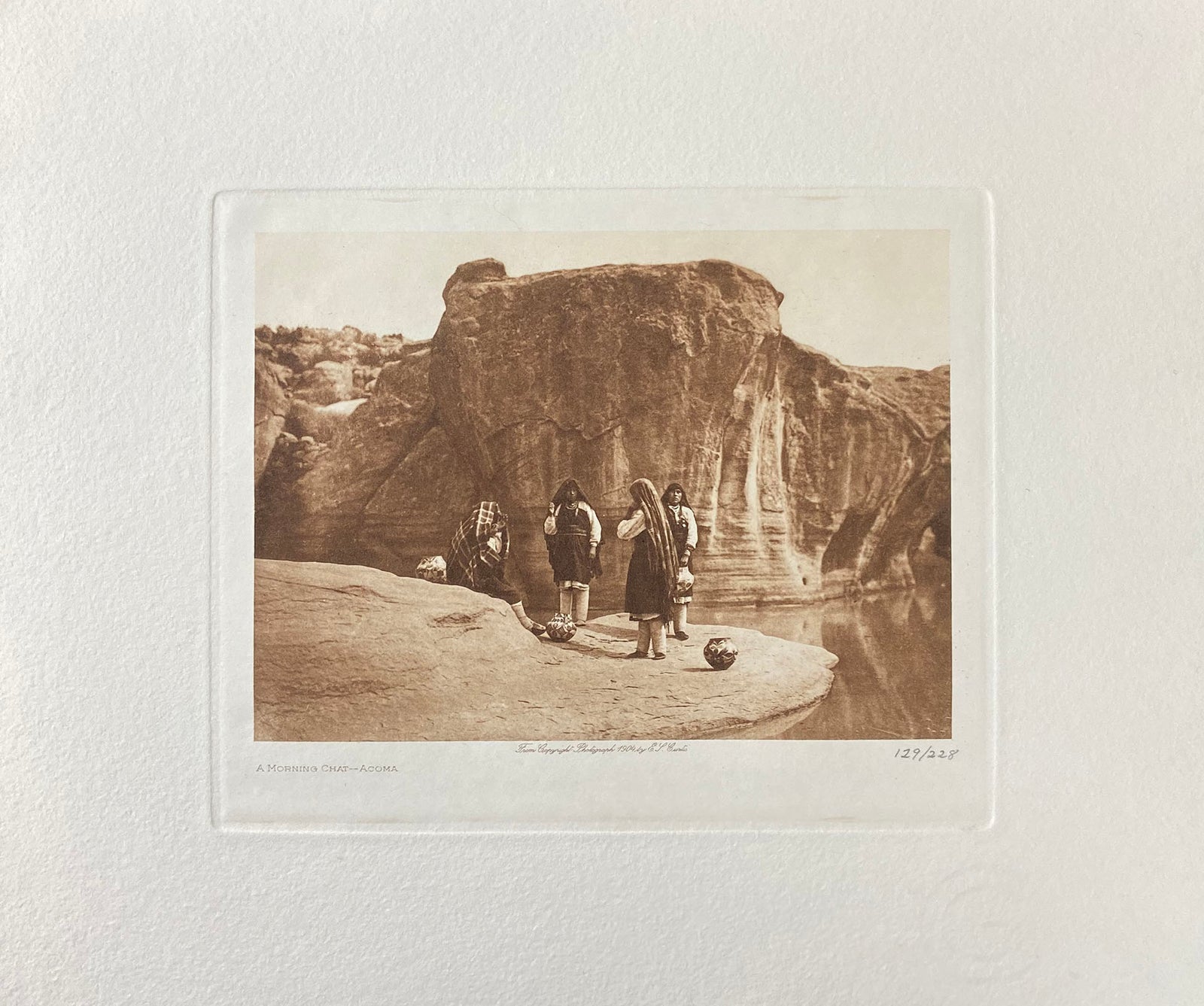 A Morning Chat - Acoma