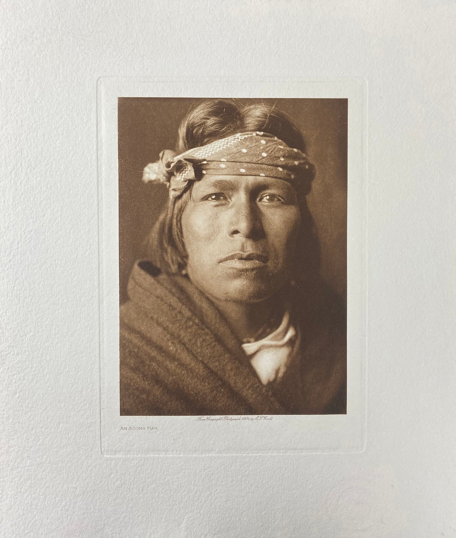 An Acoma Man