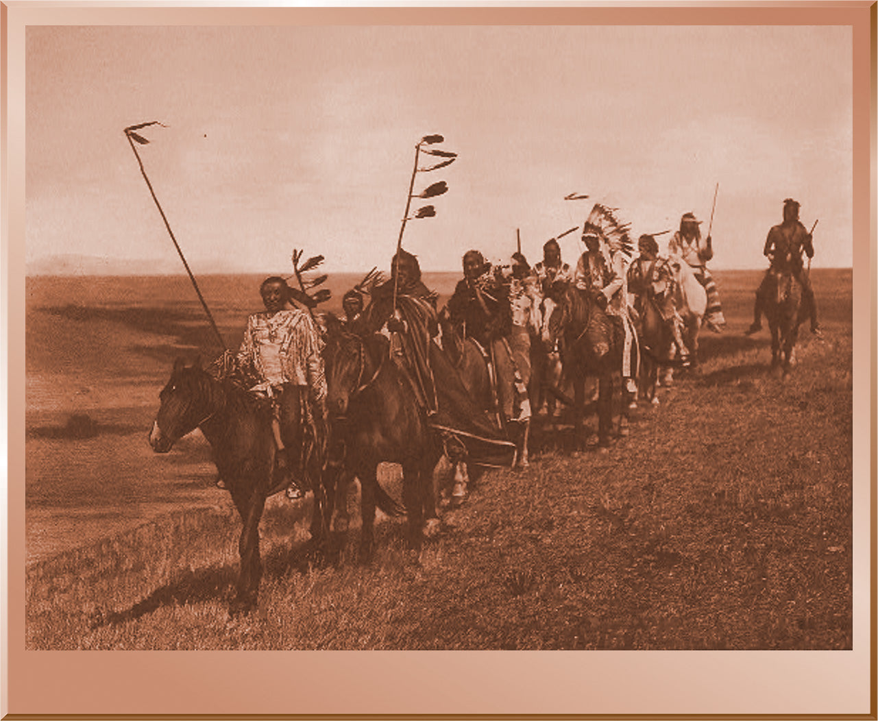 On the War Path - Atsina