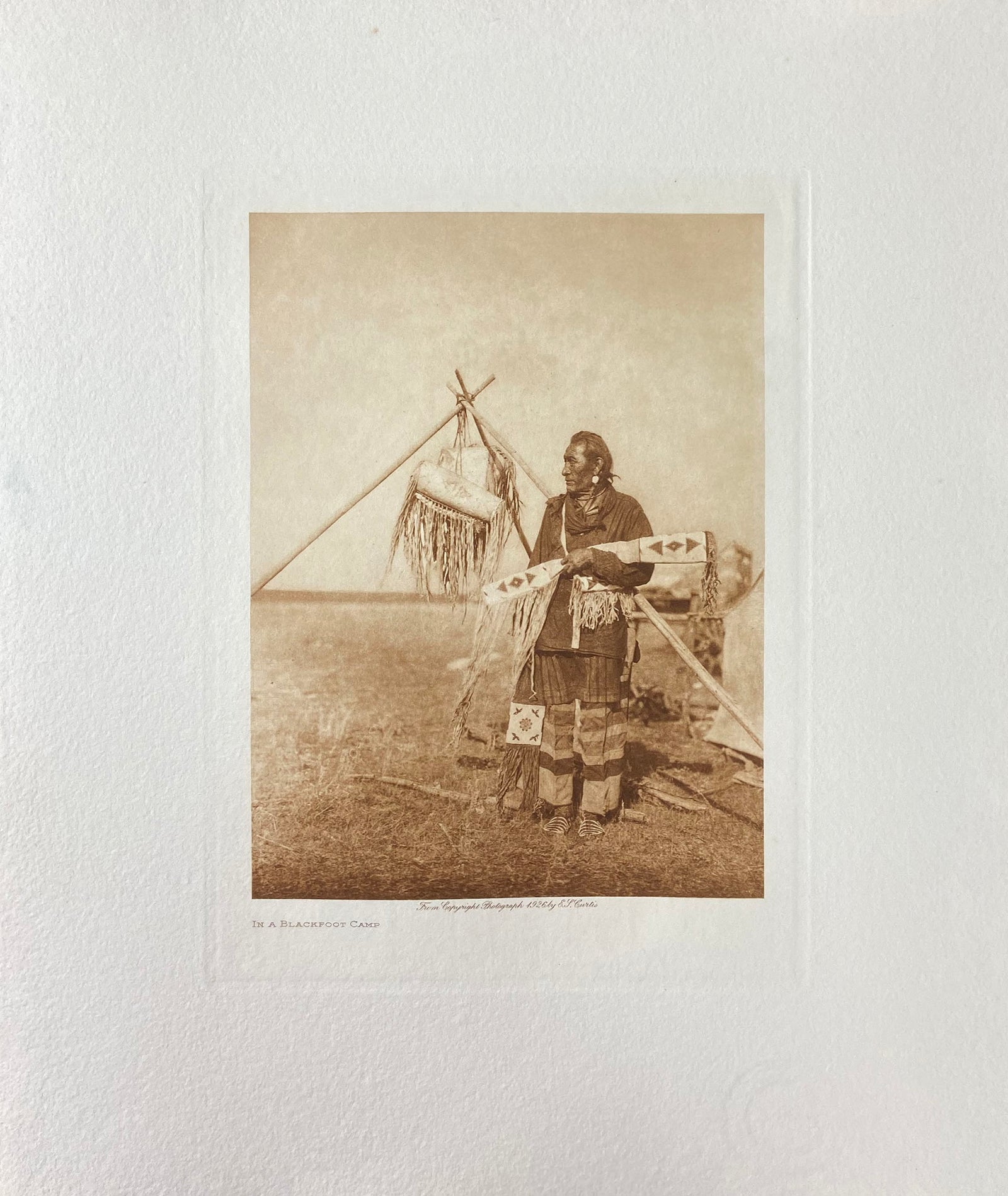 In a Blackfoot Camp