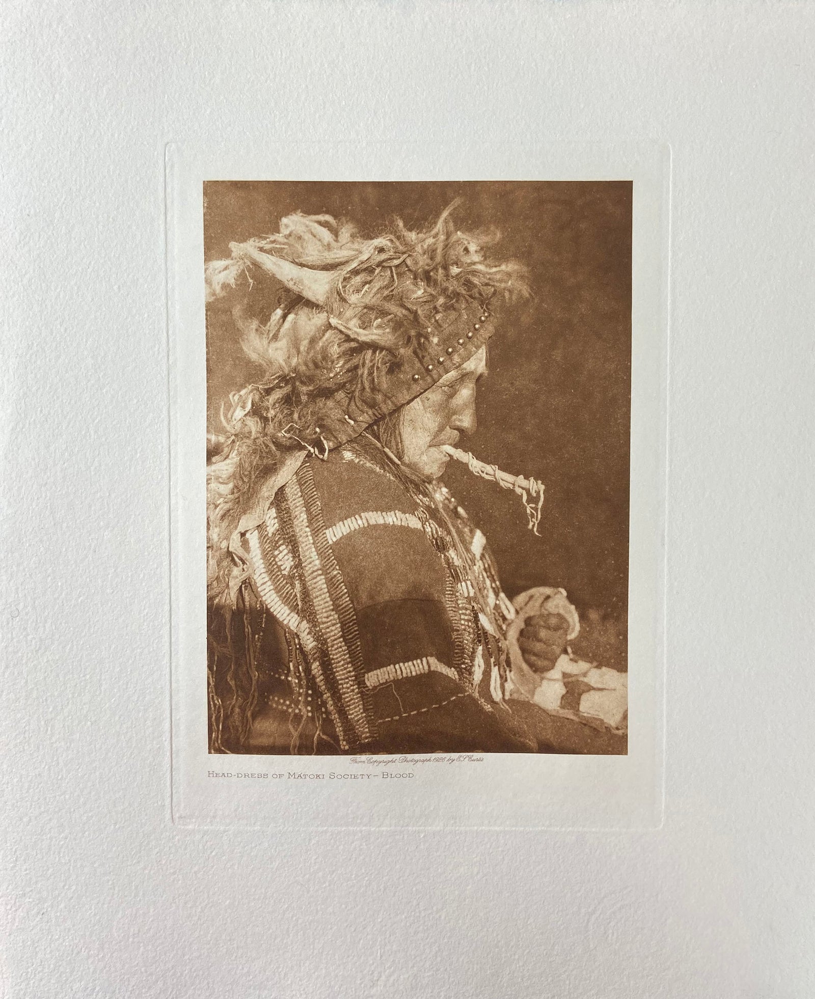 Head-dress Matoki Society - Blood