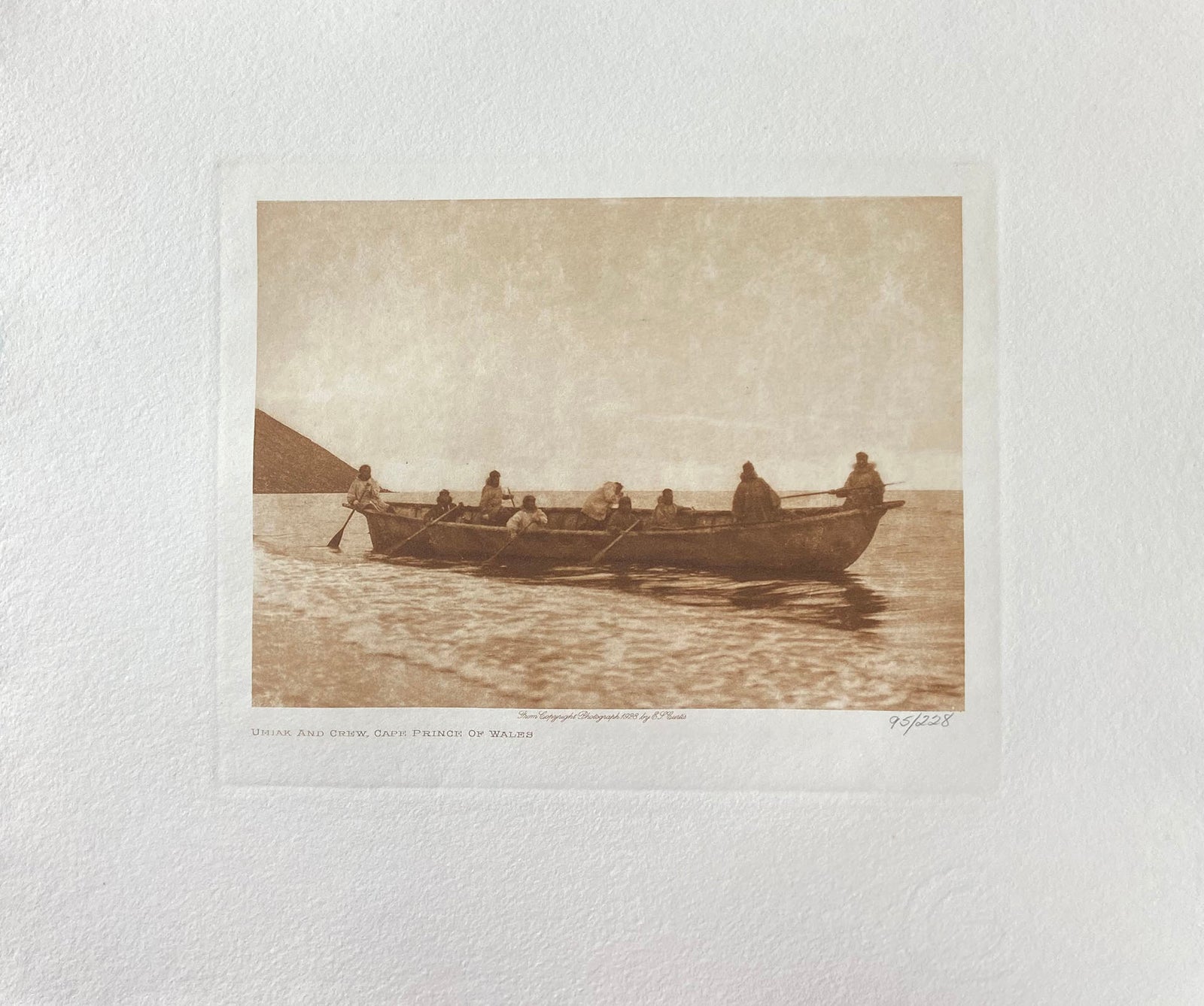 Umiak and Crew - Cape Prince Wales