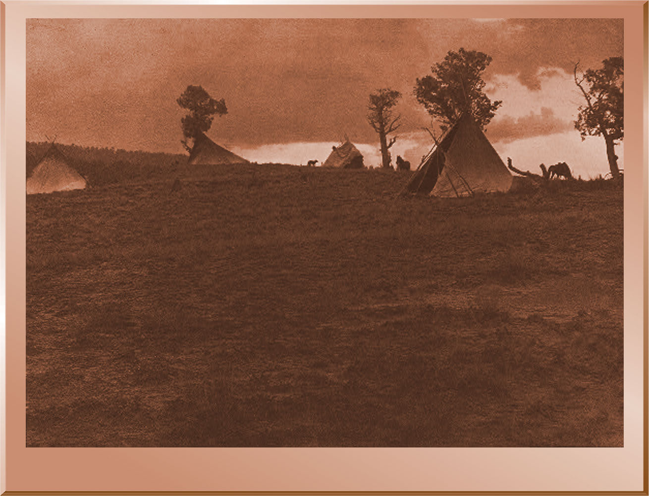 A Hilltop Camp - Jicarilla