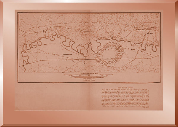 Custer Battlefield - Map - The Curtis Gallery