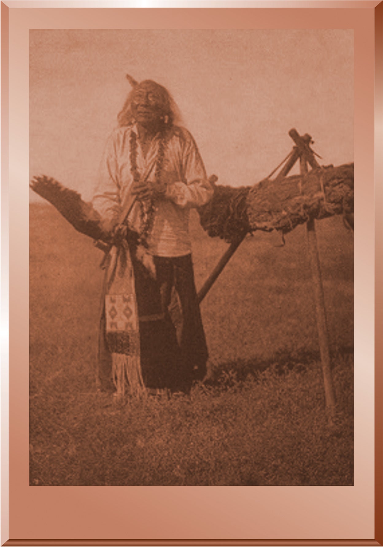 Elk Head, and the Sacred Pipe Bundle