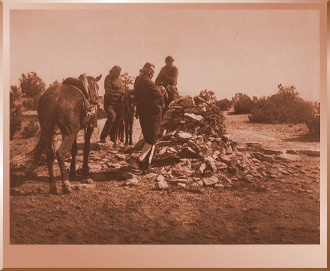 At the Shrine - Navaho