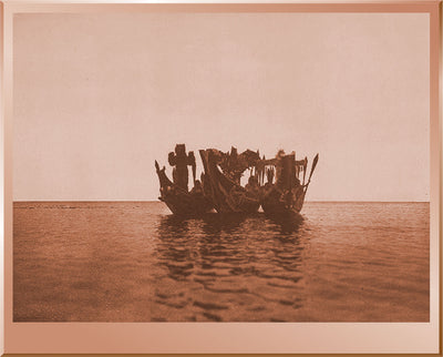 Masked Dancers in Canoes - Qagyuhl (b)