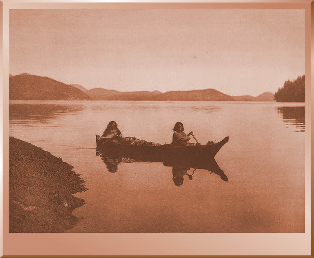 Canoeing on Clayoquot Sound