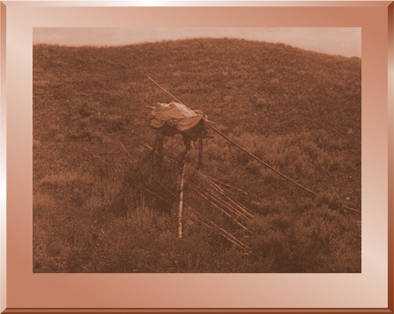 Scaffold Burial - Apsaroke