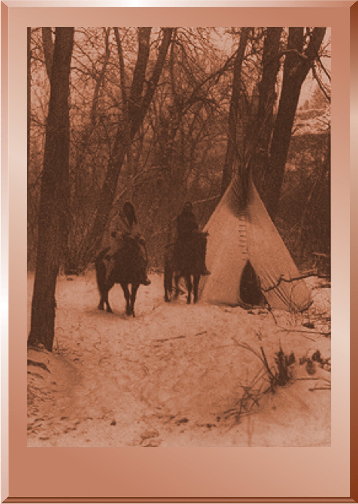 The Winter Camp - Apsaroke