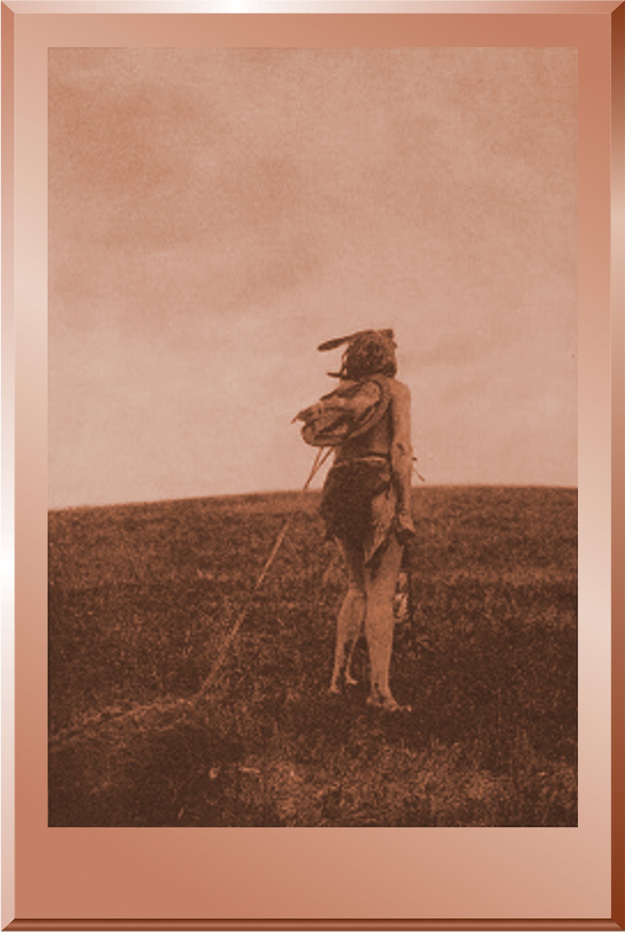 The Sun Dance Votary - Apsaroke