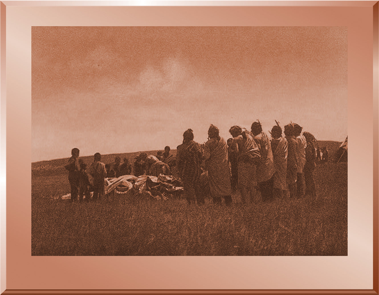 Blessing the Children - Arikara