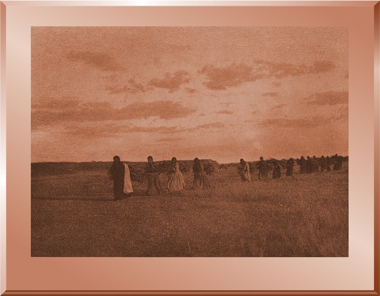 The Brush Gatherers - Arikara