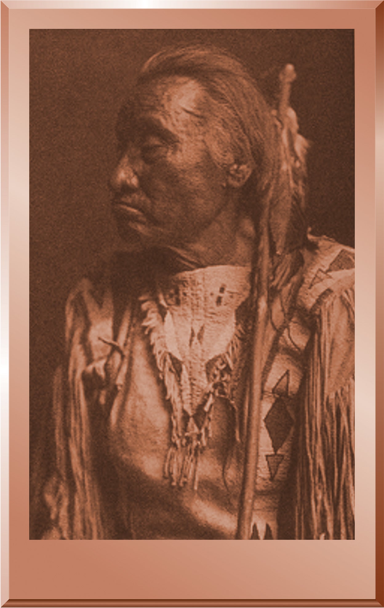 White and Yellow Cow - Atsina