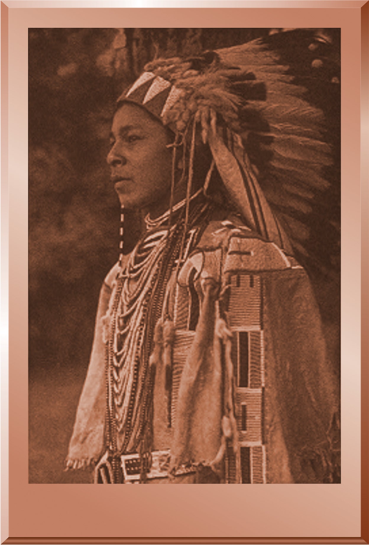 Youth in Holiday Costume - Umatilla