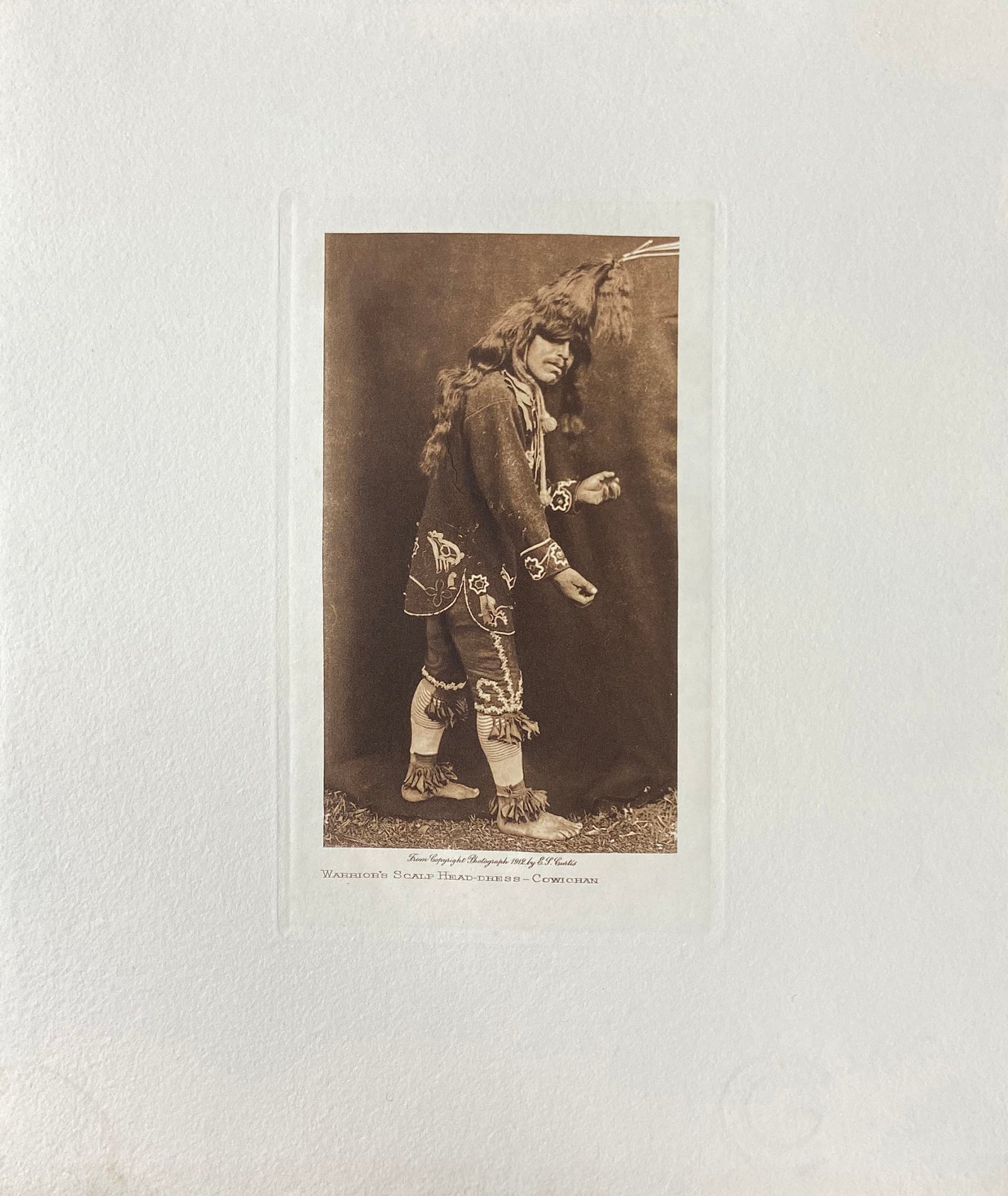 Warrior's Scalp Head Dress - Cowichan