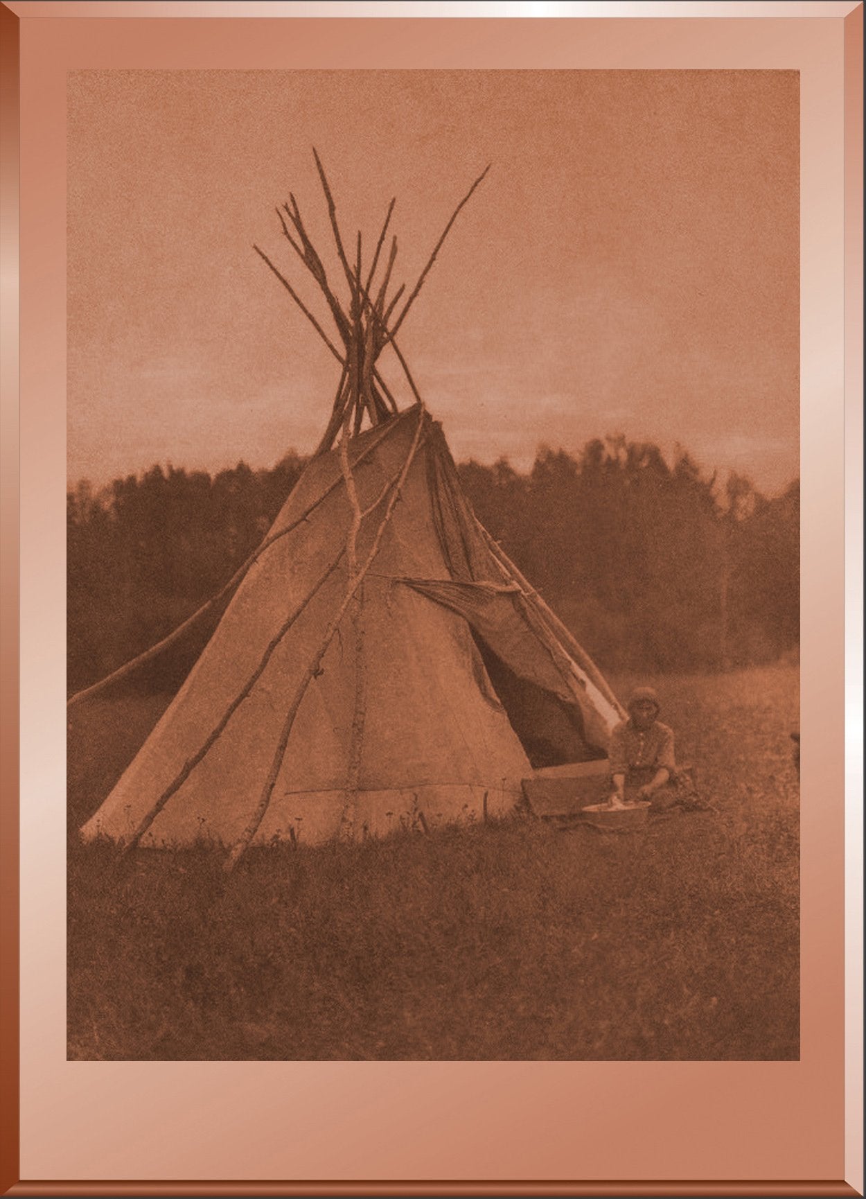 A Chipewyan Tipi