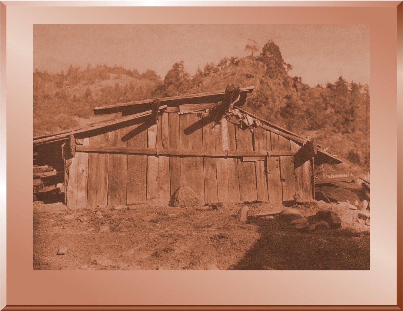 A House at Wakhtek - Yurok