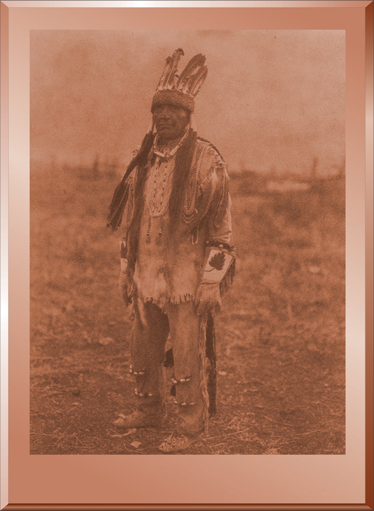 A Klamath in Costume