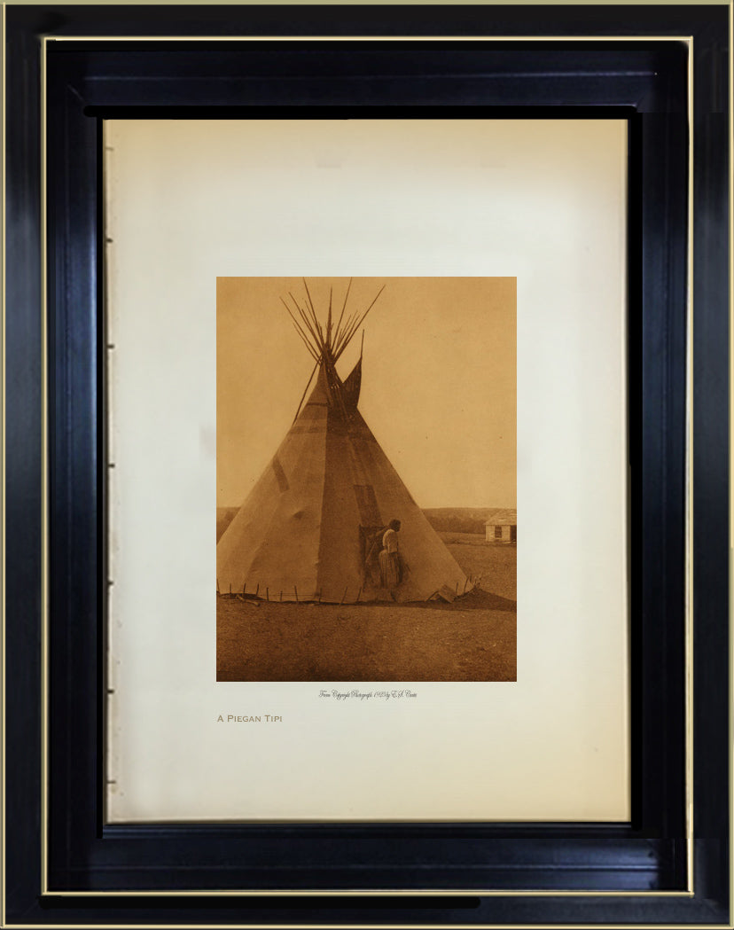 A Piegan Tipi