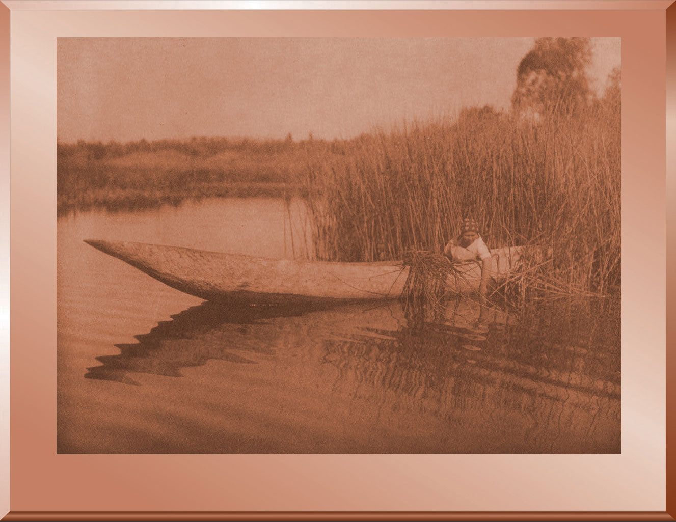 Among the Tules - Klamath