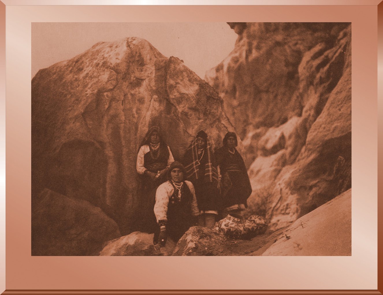 Among the Rocks - Acoma