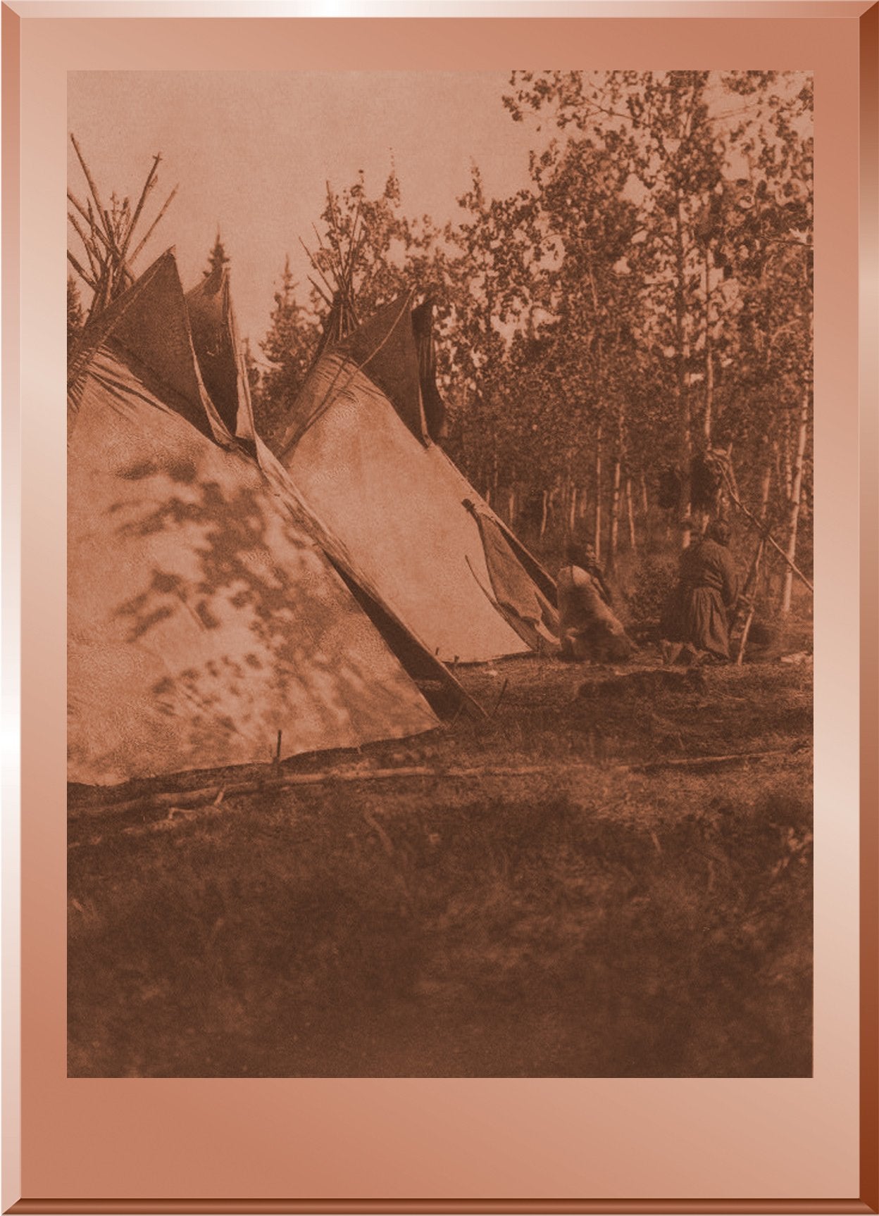 Assiniboin Camp on Bow River