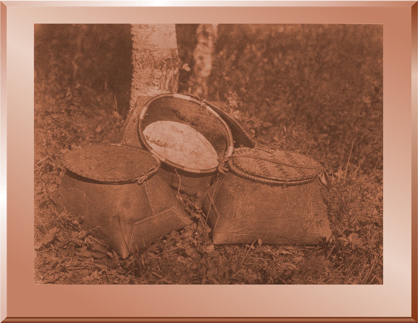 Birch Bark Baskets - Cree