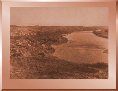 Bow River and the Sand Hills -Blackfoot
