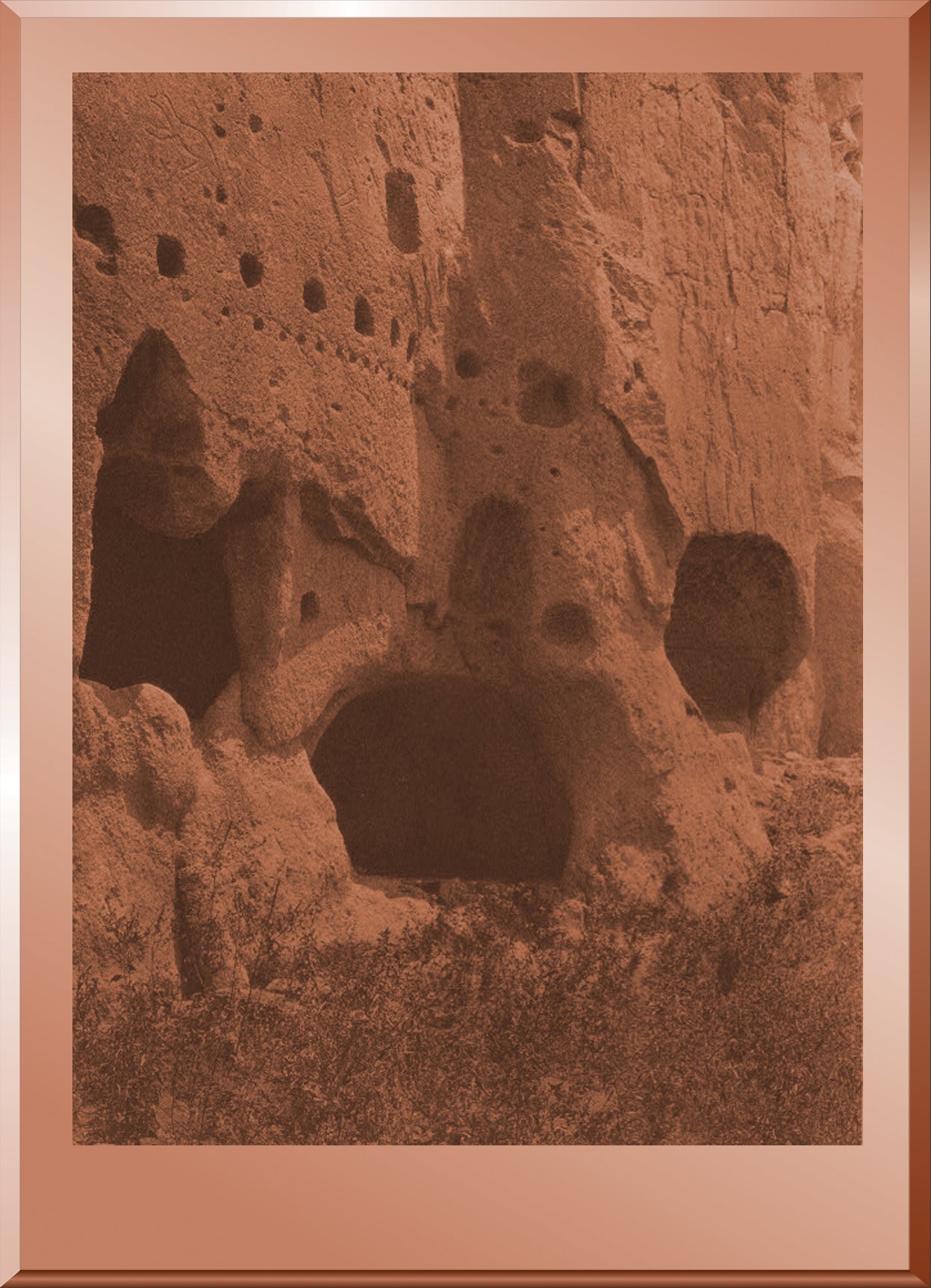 Cave Dwelling at Puye